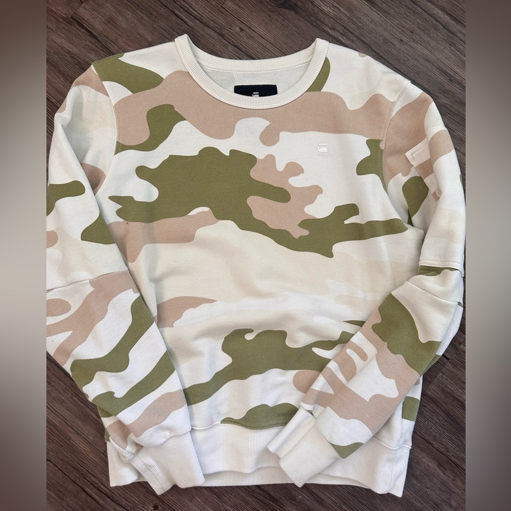 G Star Raw camo sweatshirt